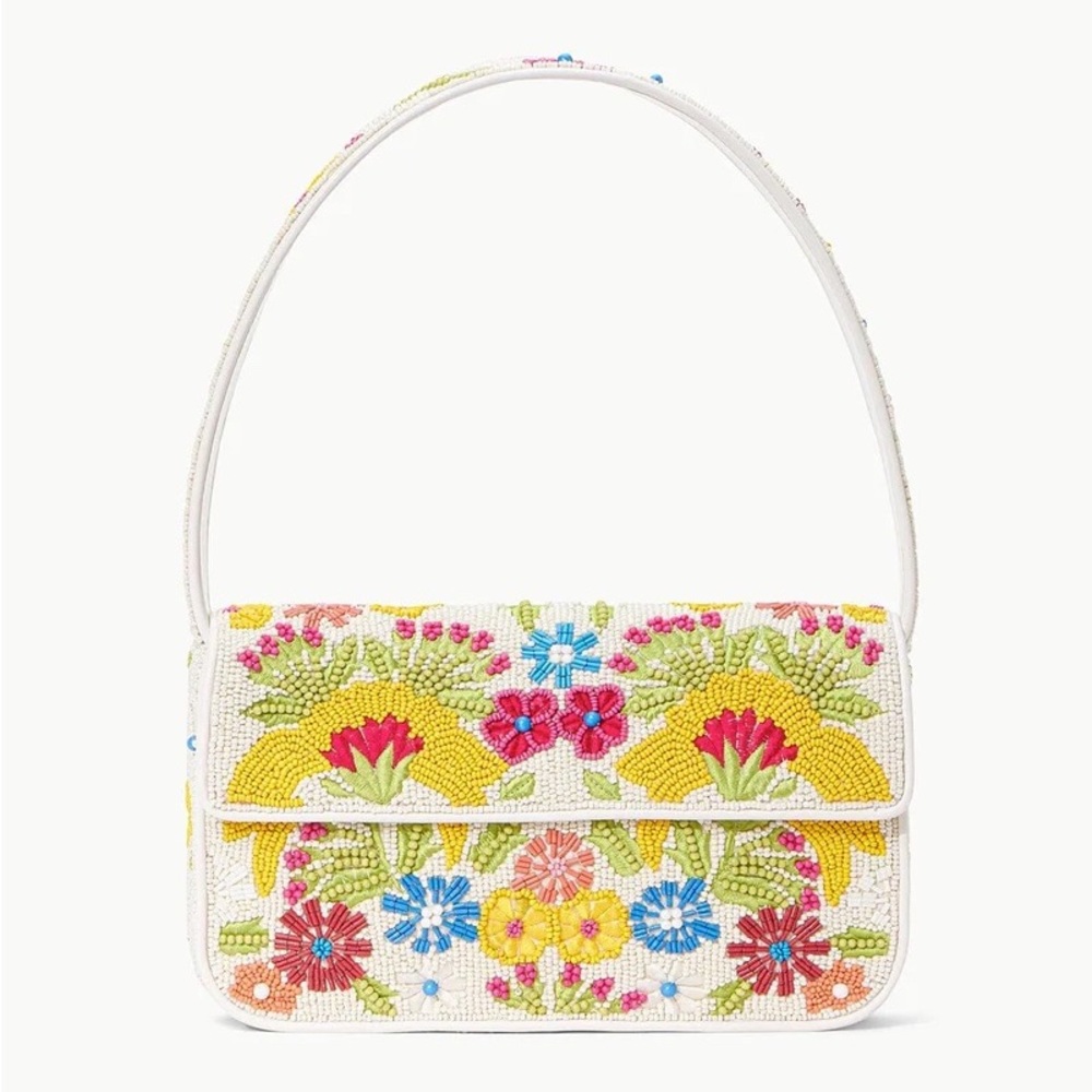 STAUD BEADED TOMMY BAG